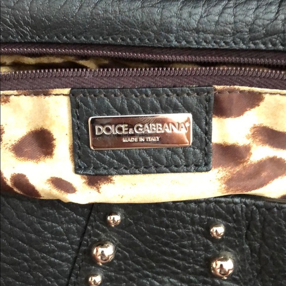 💯 Authentic Dolce & Gabbana shoulder black bag - Picture 4 of 8